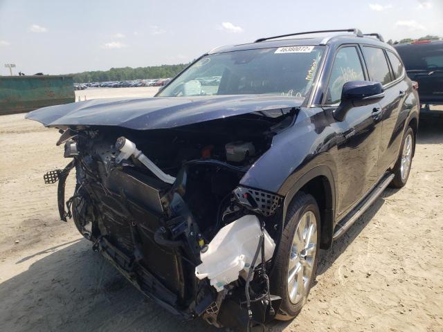 Photo 2 from auction – 2021 TOYOTA HIGHLANDER with VIN 5TDDBRCHXMS522235