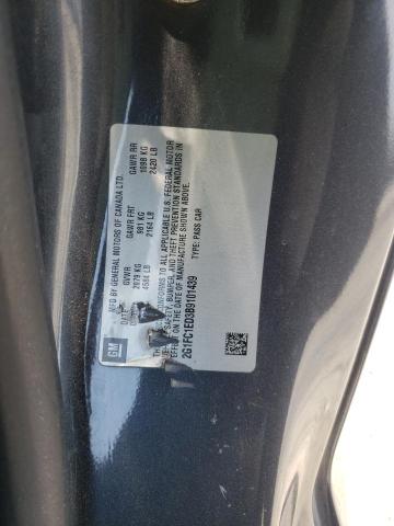 Photo 10 from auction – 2011 CHEVROLET CAMARO LT with VIN 2G1FC1ED3B9101439
