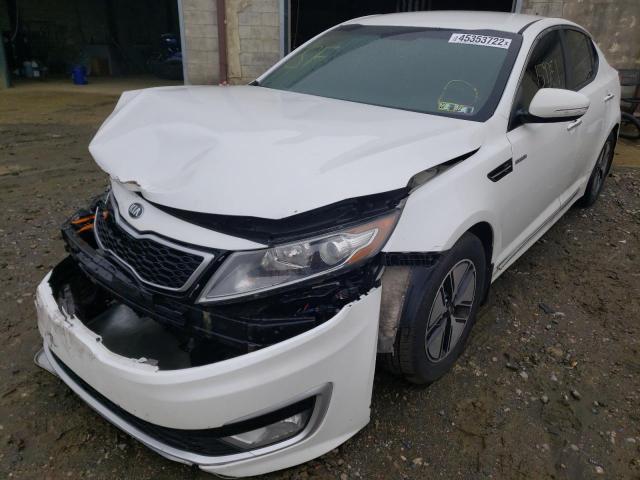Photo 2 from auction – 2013 KIA OPTIMA HYB with VIN KNAGM4AD6D5058700