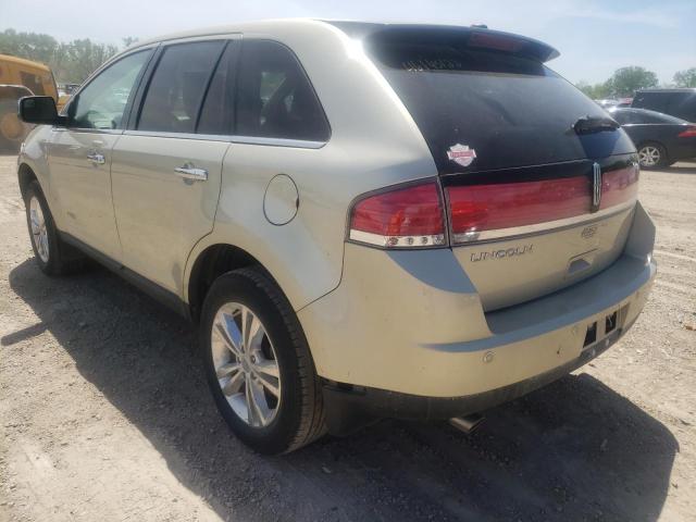 Photo 3 from auction – 2010 LINCOLN MKX with VIN 2LMDJ6JC1ABJ01607