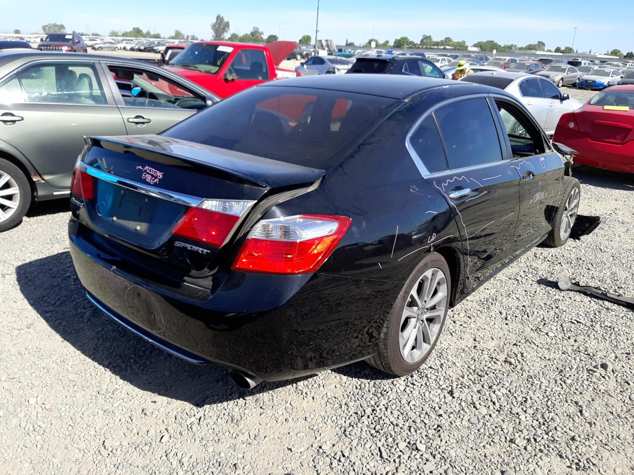 Photo 4 from auction – 2014 HONDA ACCORD SPO with VIN 1HGCR2F59EA228423