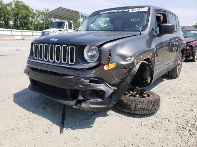 Photo 2 from auction – 2016 JEEP RENEGADE S with VIN ZACCJAAT6GPD42839