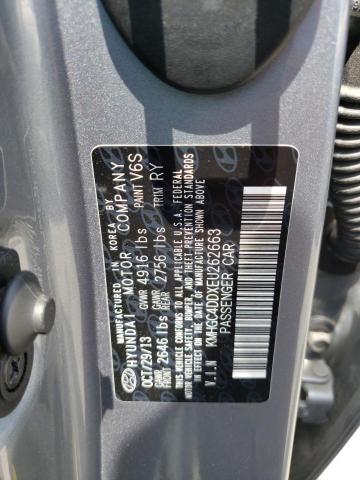 Photo 10 from auction – 2014 HYUNDAI GENESIS 3. with VIN KMHGC4DDXEU262663