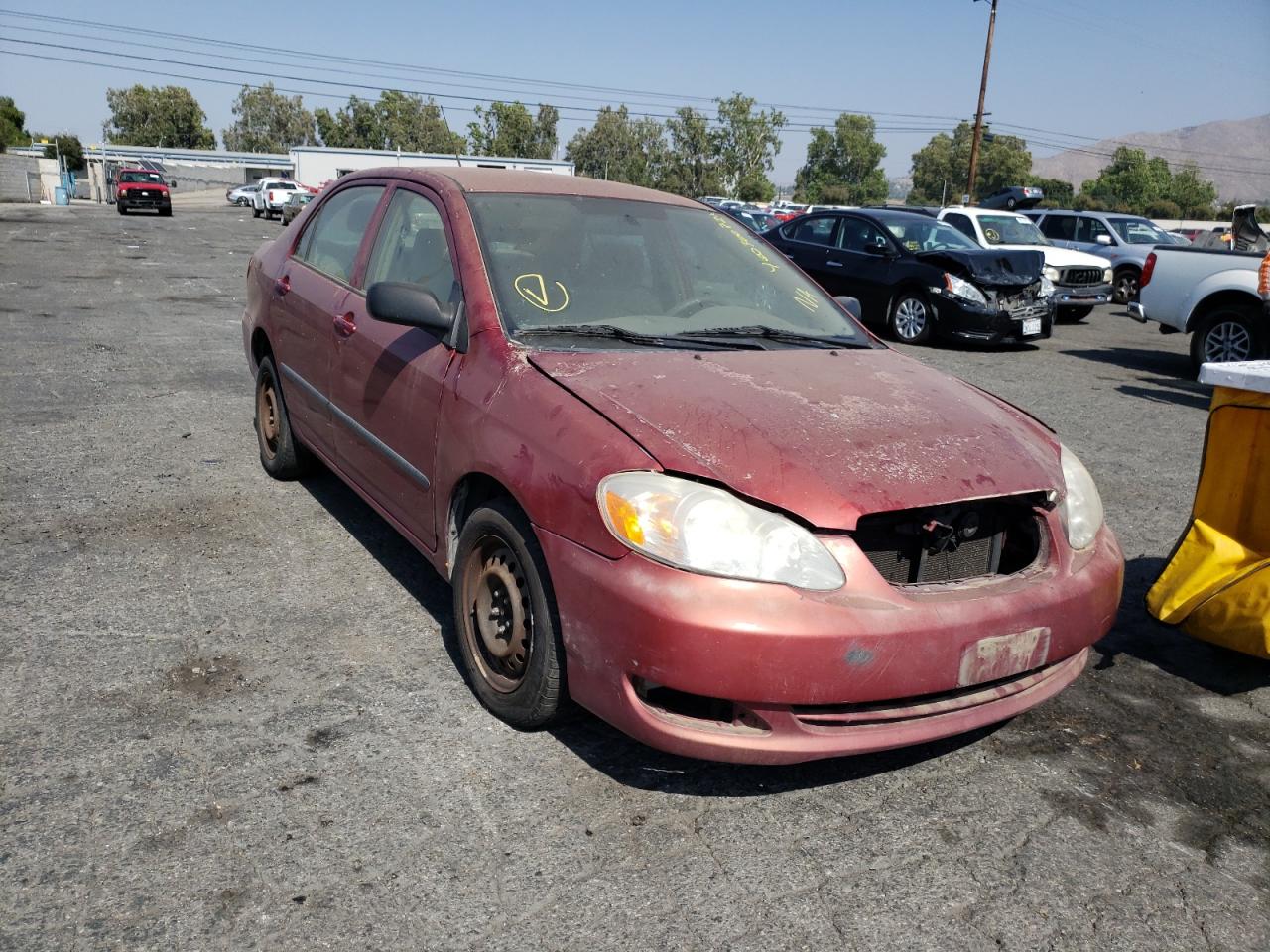 TOYOTA COROLLA 2008 with VIN 1NXBR32E08Z942011 - Photo from auction