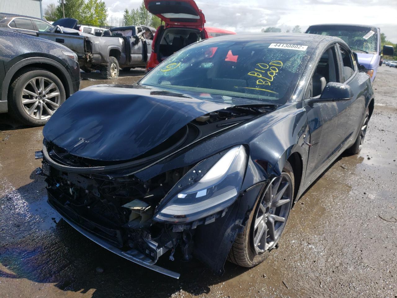 Photo 2 from auction – 2021 TESLA MODEL 3 with VIN 5YJ3E1EA2MF942645