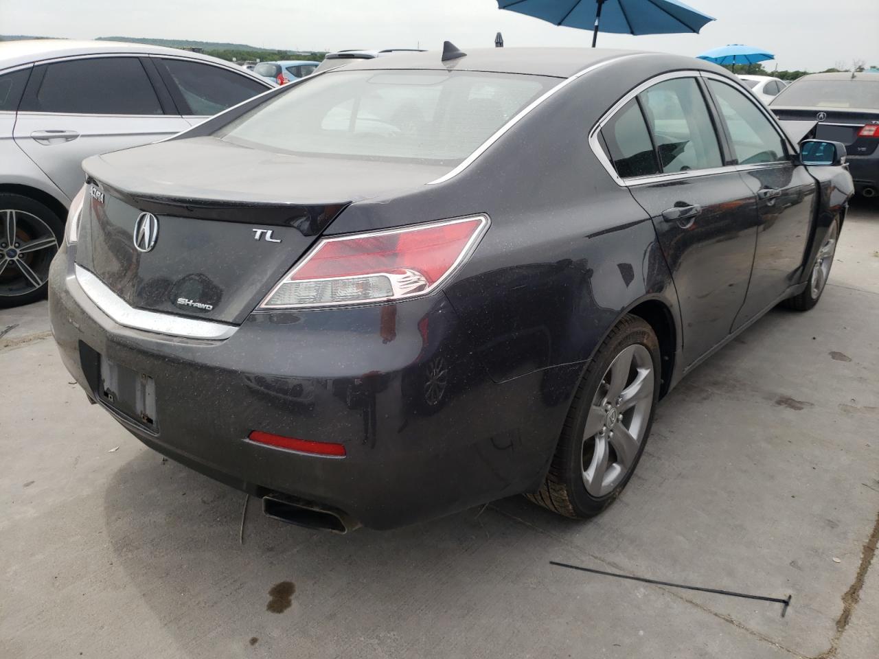 Photo 4 from auction – 2012 ACURA TL with VIN 19UUA9F58CA012239