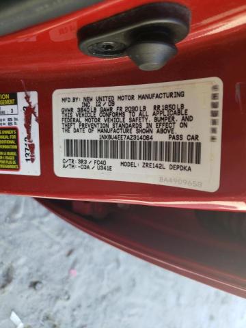Photo 10 from auction – 2010 TOYOTA COROLLA with VIN 1NXBU4EE7AZ314064