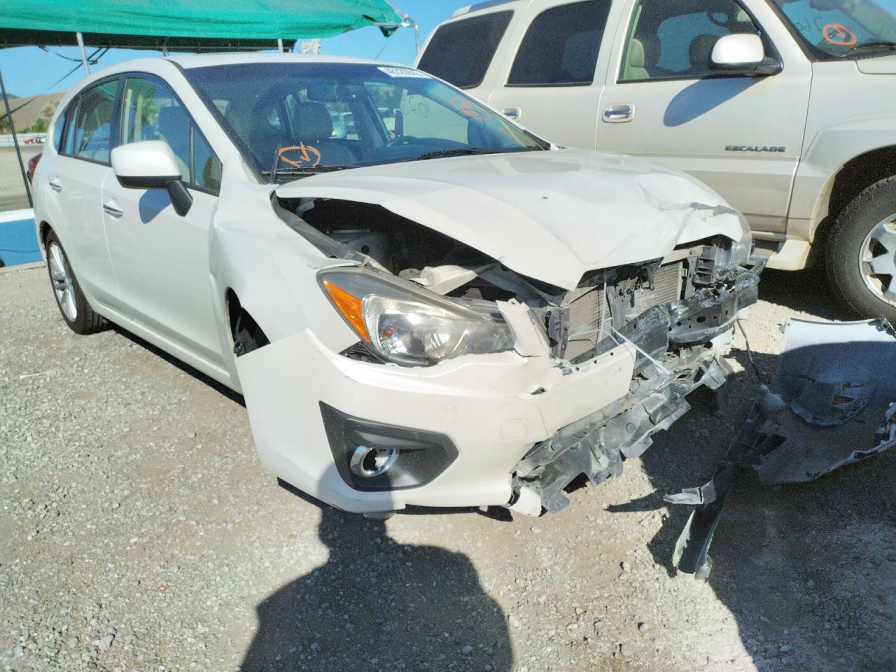 Photo 9 from auction – 2014 SUBARU IMPREZA LI with VIN JF1GPAH61E8261807