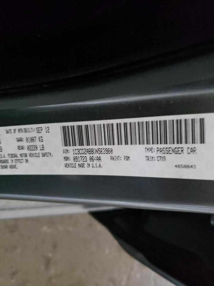 Фото 10 с аукциона – 2013 DODGE AVENGER SE с VIN 1C3CDZAB8DN563980