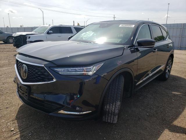 Photo 2 from auction – 2022 ACURA MDX TECHNO with VIN 5J8YE1H47NL031111