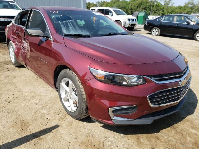 CHEVROLET MALIBU LS 2016 with VIN 1G1ZB5ST7GF303802 - Photo from auction