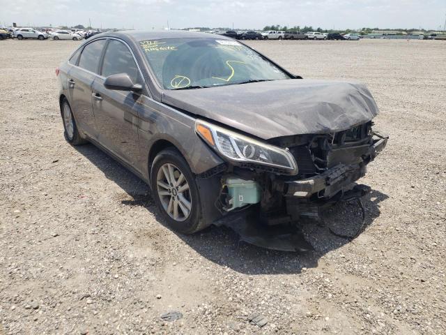 HYUNDAI SONATA SE 2016 with VIN 5NPE24AF2GH429549 - Photo from auction