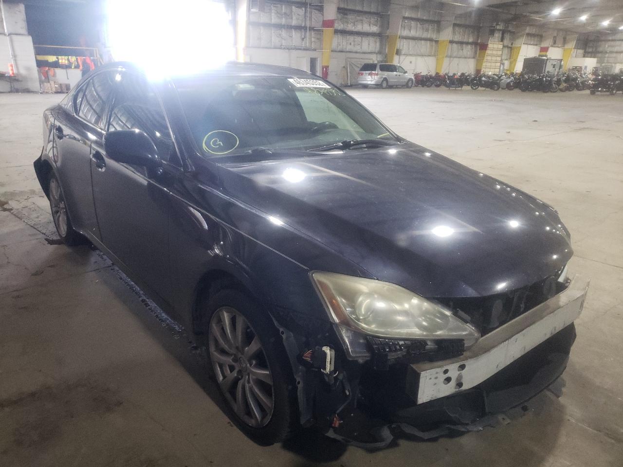 LEXUS IS 250 2007 with VIN JTHCK262X72011645 - Photo from auction