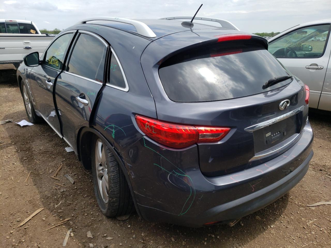 Photo 3 from auction – 2009 INFINITI FX35 with VIN JNRAS18W19M155577