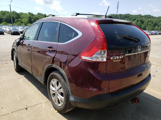 Photo 3 from auction – 2013 HONDA CR-V EXL with VIN 5J6RM4H75DL072136