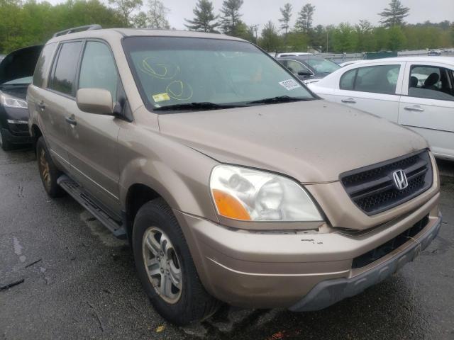 HONDA PILOT EXL 2004 with VIN 2HKYF18634H603761 - Photo from auction