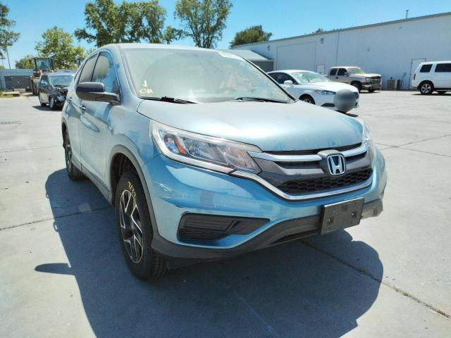 HONDA CR-V SE 2016 with VIN 2HKRM3H4XGH534267 - Photo from auction
