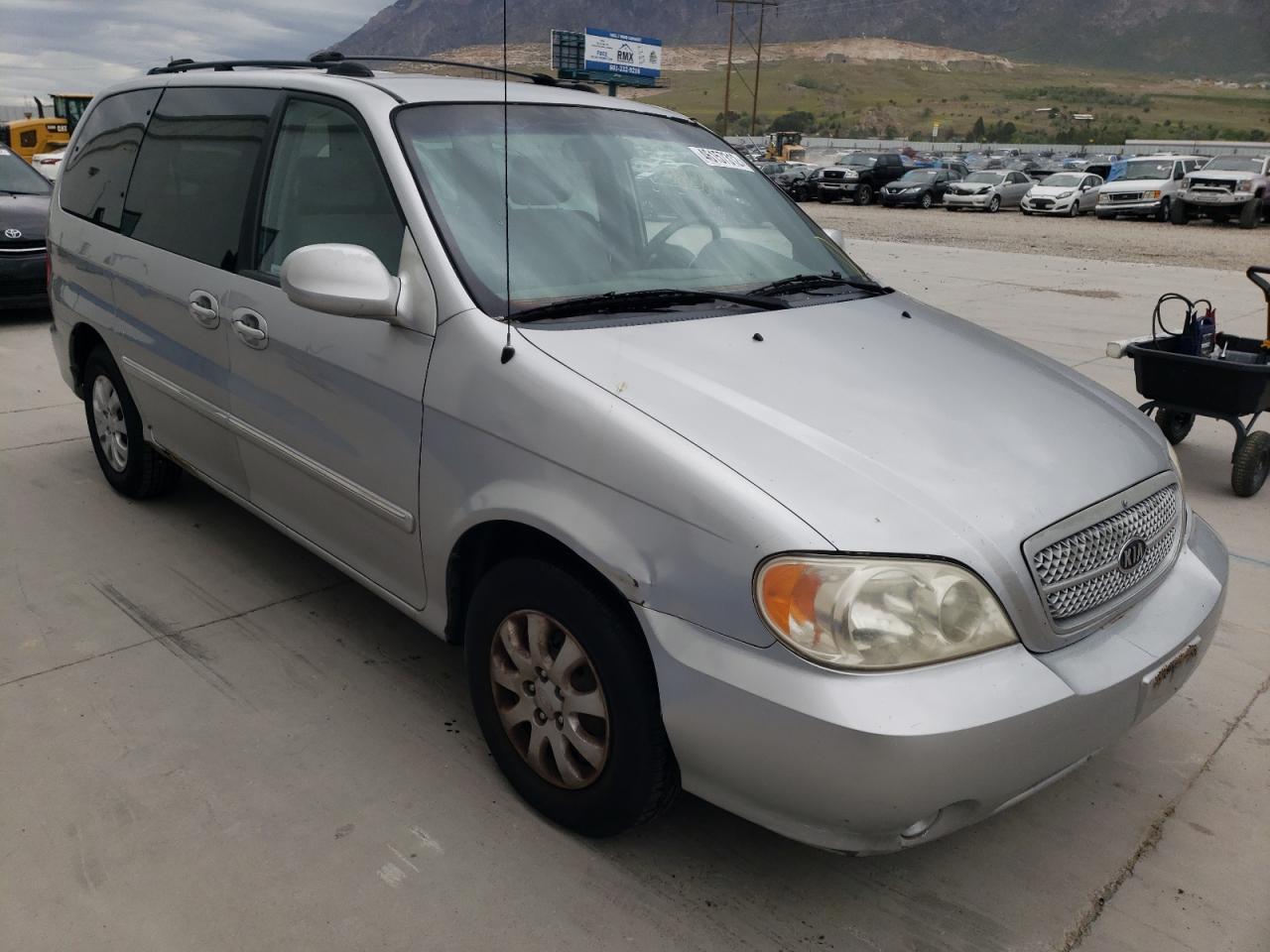 Photo 1 from auction – 2005 KIA SEDONA EX with VIN KNDUP132X56769934