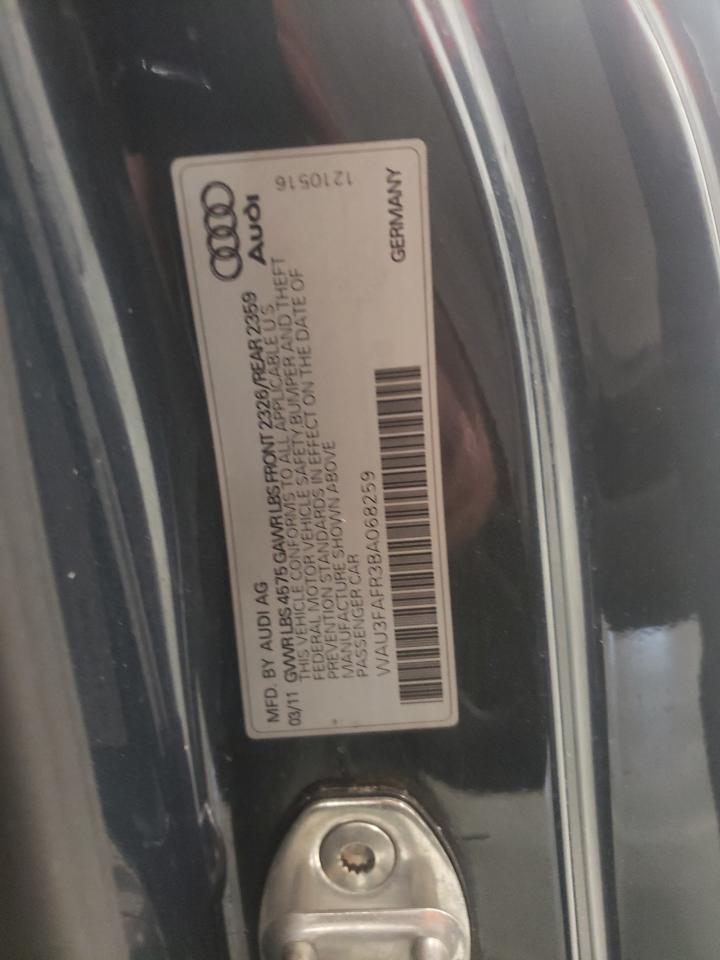 Foto 10 de la subasta – 2011 AUDI A5 PRESTIG con VIN WAU3FAFR3BA068259
