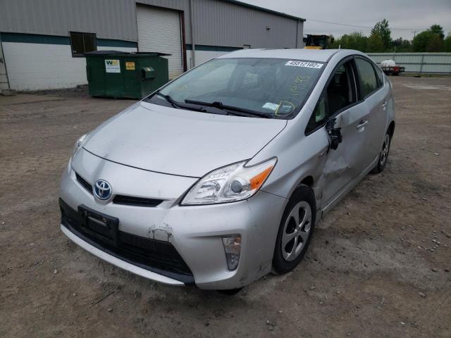 Photo 2 from auction – 2013 TOYOTA PRIUS with VIN JTDKN3DU3D5643122