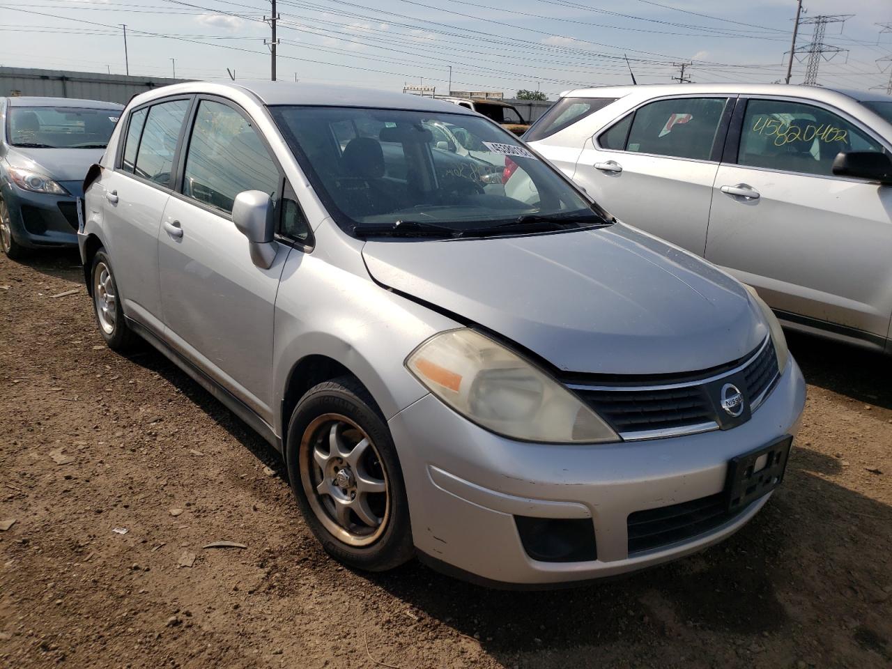 NISSAN VERSA S 2007 with VIN 3N1BC13E27L457308 - Photo from auction