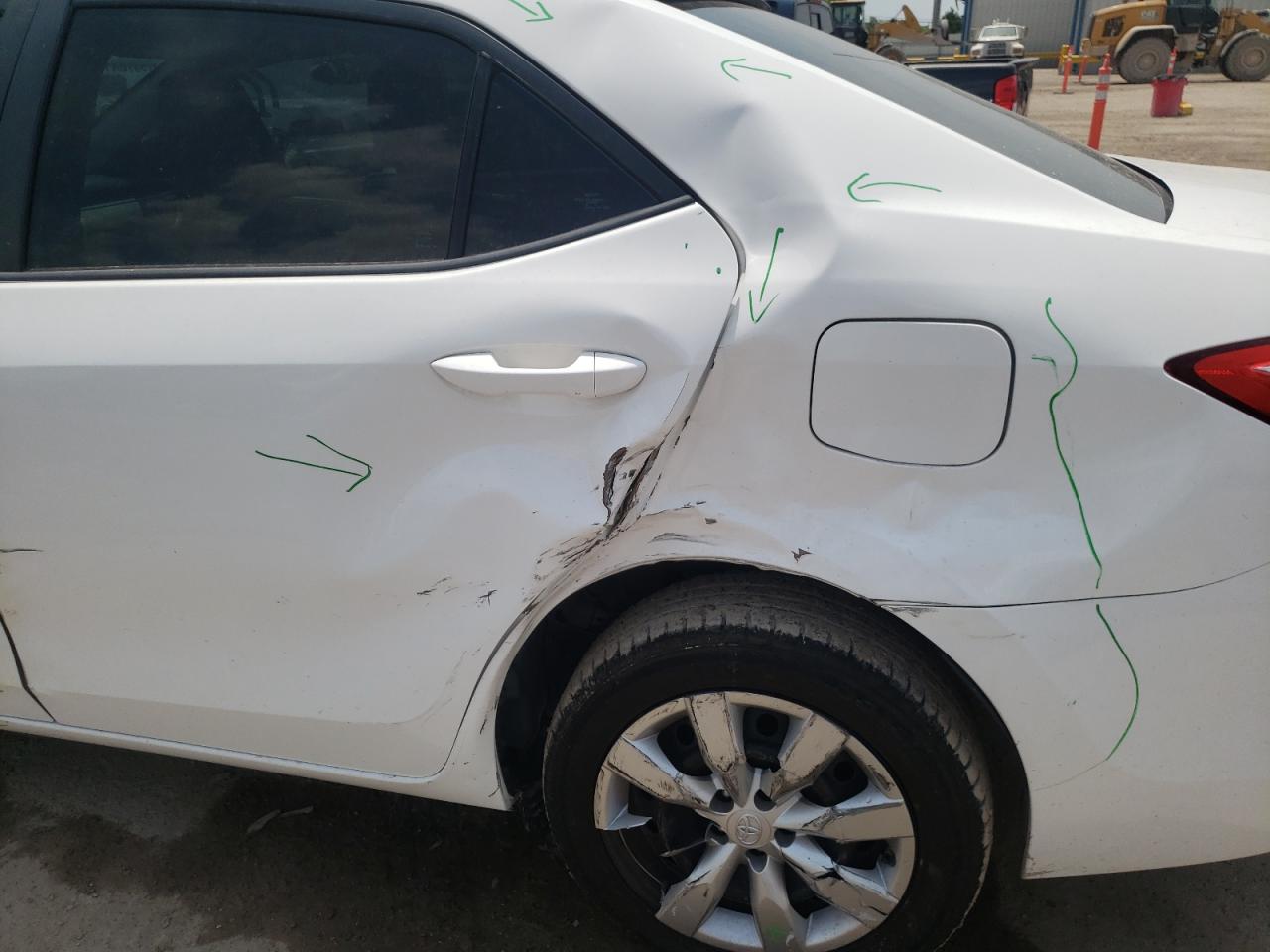 Photo 9 from auction – 2014 TOYOTA COROLLA L with VIN 2T1BURHE4EC189394