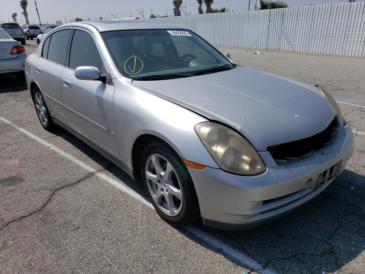 Photo 1 from auction – 2004 INFINITI G35 with VIN JNKCV51E54M611516