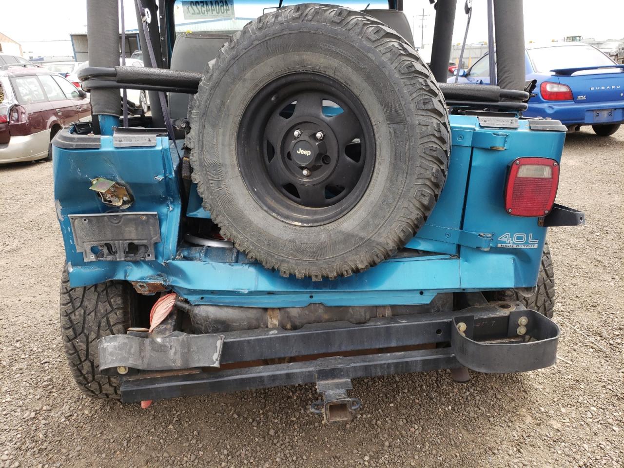 Photo 9 from auction – 1993 JEEP WRANGLER / with VIN 1J4FY29S2PP264674
