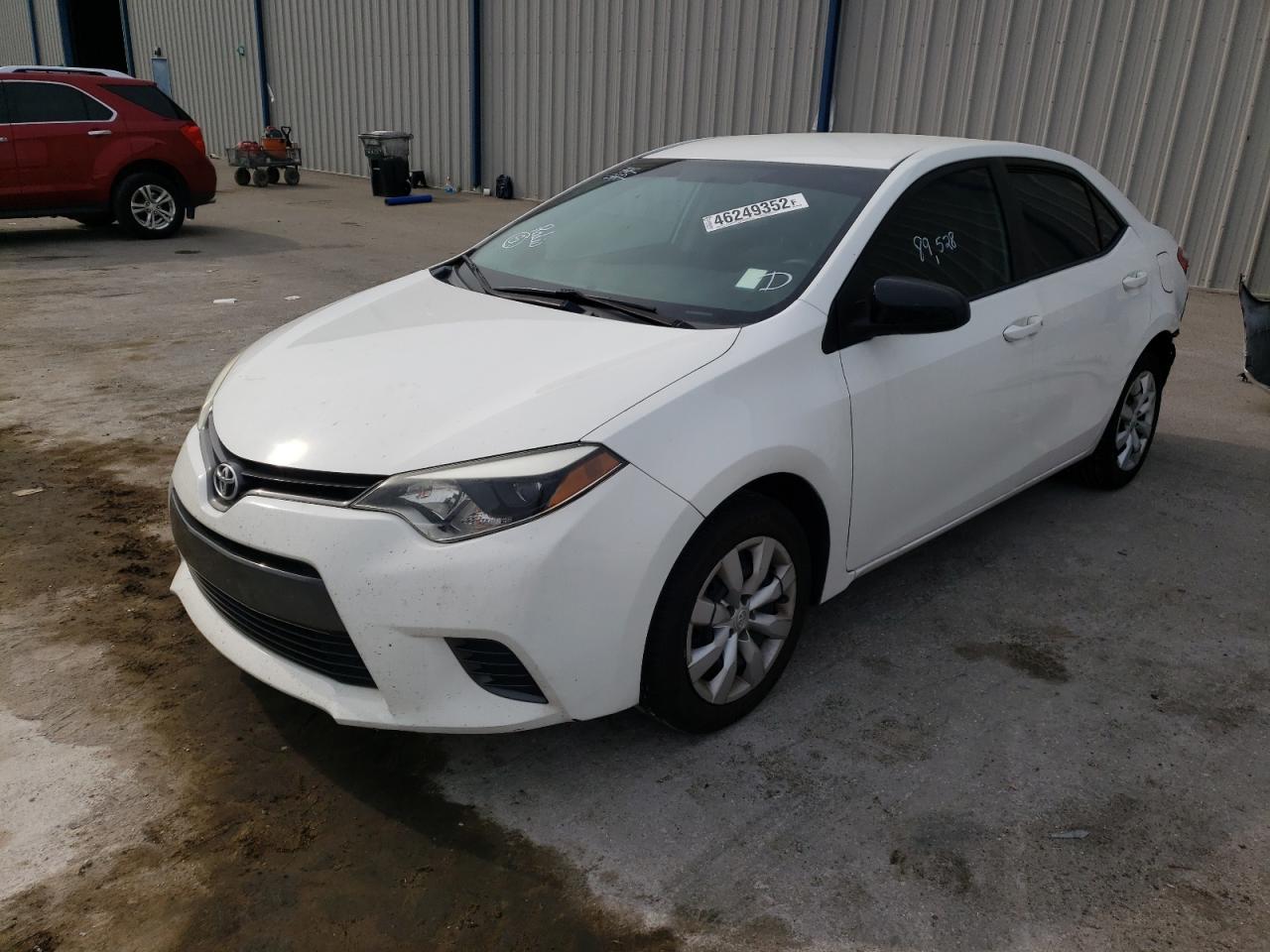 Photo 2 from auction – 2016 TOYOTA COROLLA L with VIN 5YFBURHE0GP435456
