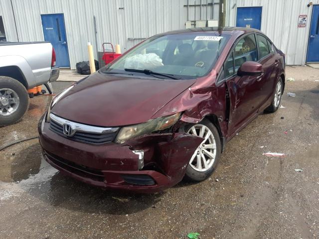 Photo 2 from auction – 2012 HONDA CIVIC EX with VIN 19XFB2F8XCE003951