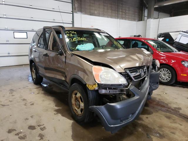 HONDA CR-V LX 2004 with VIN JHLRD68434C015671 - Photo from auction