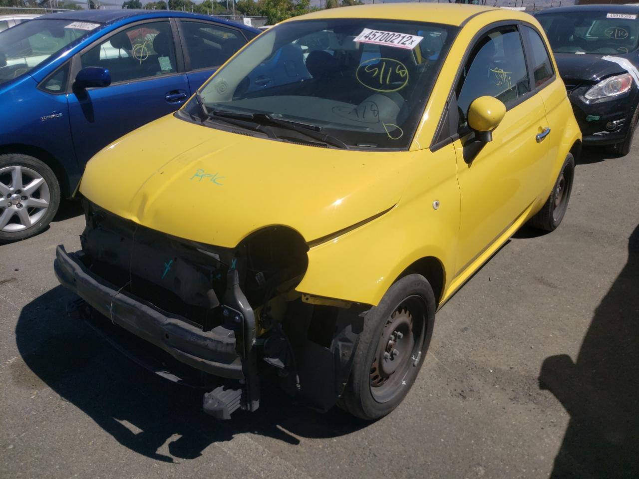 Photo 20 from auction – 2013 FIAT 500 POP with VIN 3C3CFFAR3DT544212