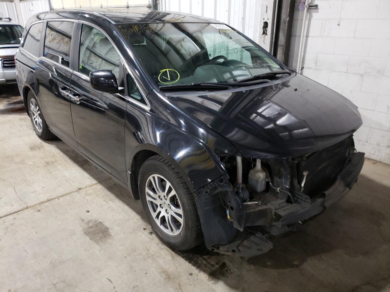 HONDA ODYSSEY EX 2011 with VIN 5FNRL5H66BB081594 - Photo from auction