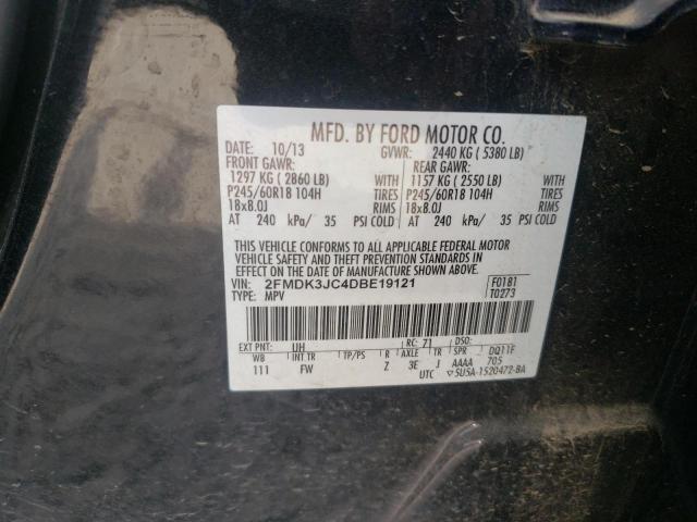 Photo 10 from auction – 2013 FORD EDGE SEL with VIN 2FMDK3JC4DBE19121