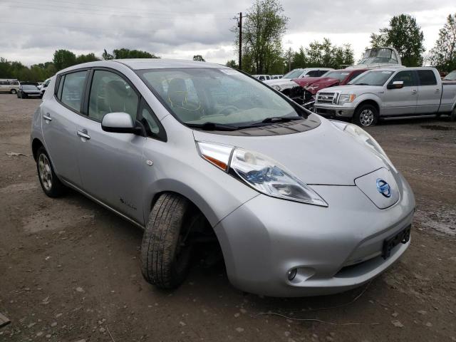 NISSAN LEAF SV 2012 with VIN JN1AZ0CP8CT021705 - Photo from auction