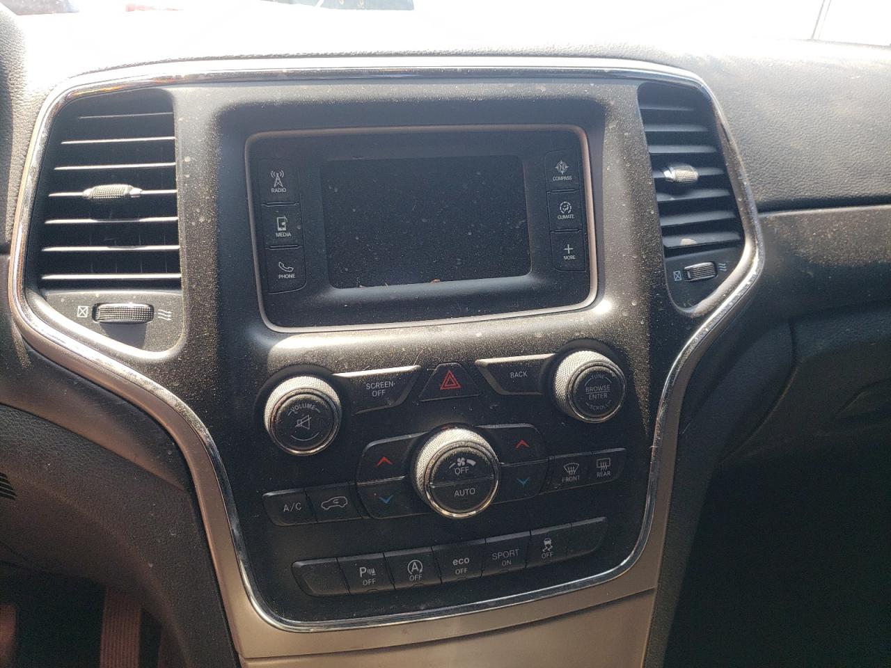 Photo 9 from auction – 2016 JEEP GRAND CHER with VIN 1C4RJFAG2GC303874