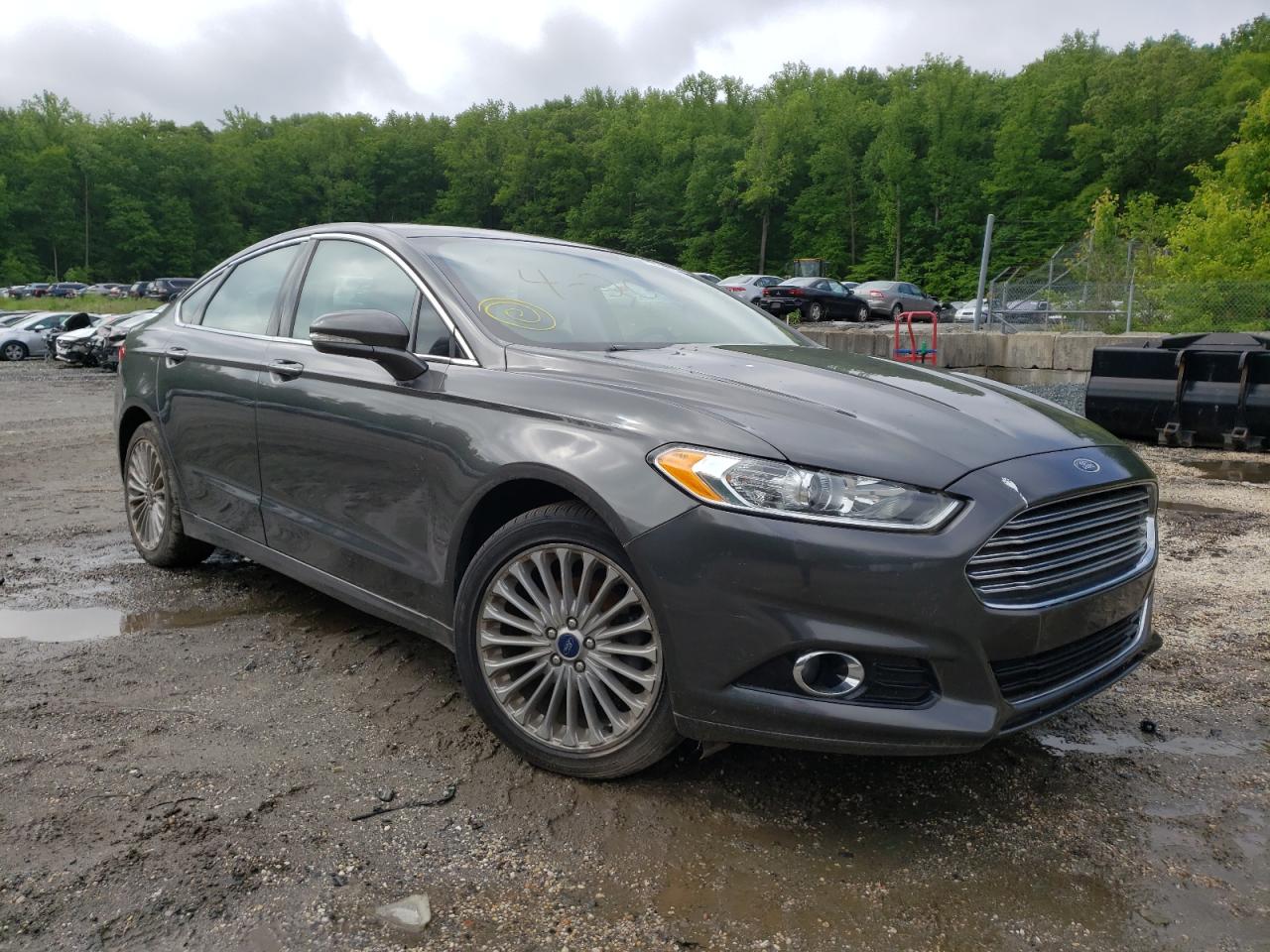 FORD FUSION TIT 2016 with VIN 3FA6P0K96GR390958 - Photo from auction