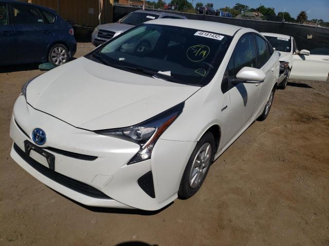 Photo 2 from auction – 2016 TOYOTA PRIUS with VIN JTDKBRFU5G3016933