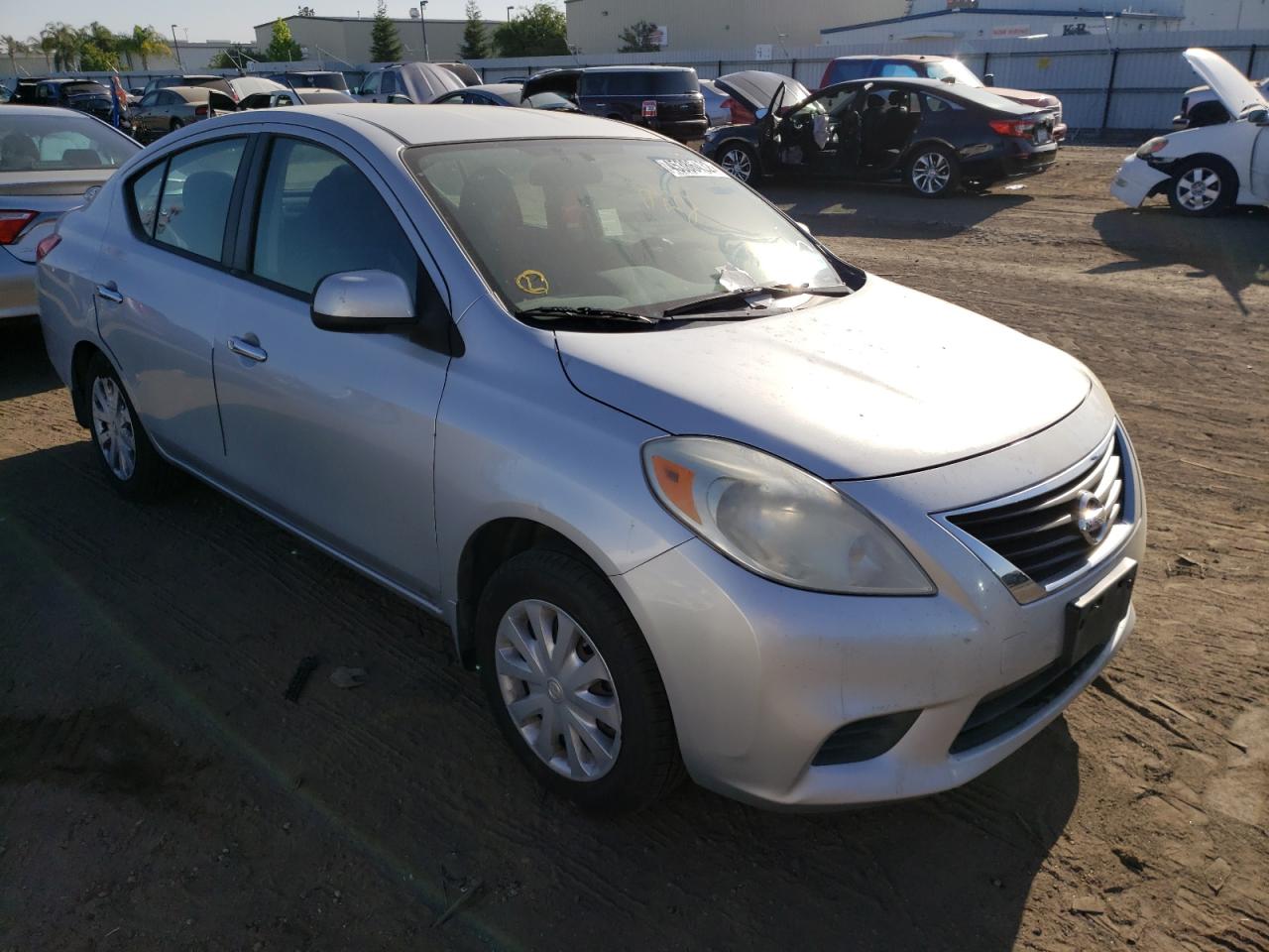 NISSAN VERSA S 2012 with VIN 3N1CN7AP1CL859241 - Photo from auction