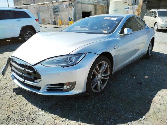 Photo 2 from auction – 2014 TESLA MODEL S with VIN 5YJSA1H19EFP32239