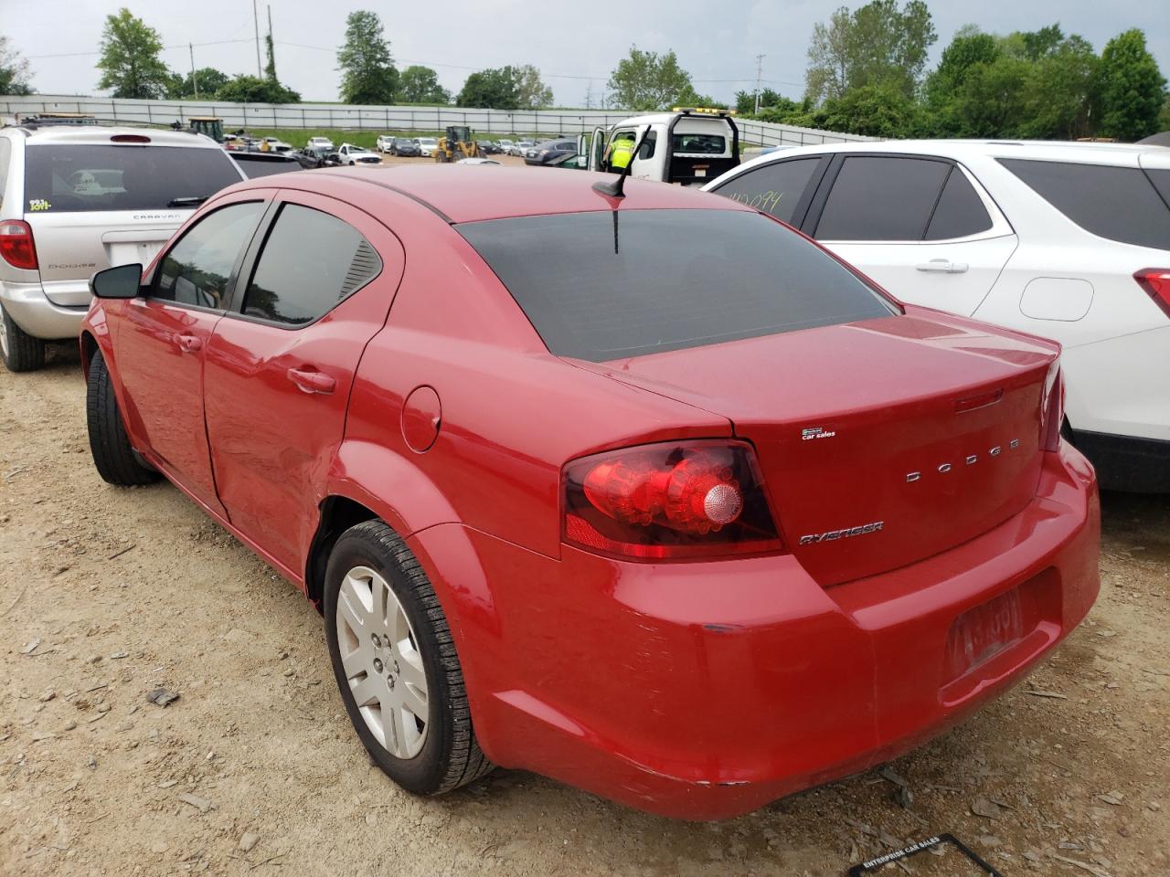 Photo 3 from auction – 2014 DODGE AVENGER SE with VIN 1C3CDZAB5EN126066