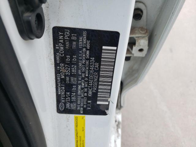 Photo 10 from auction – 2014 HYUNDAI ACCENT GLS with VIN KMHCT4AE0EU646334