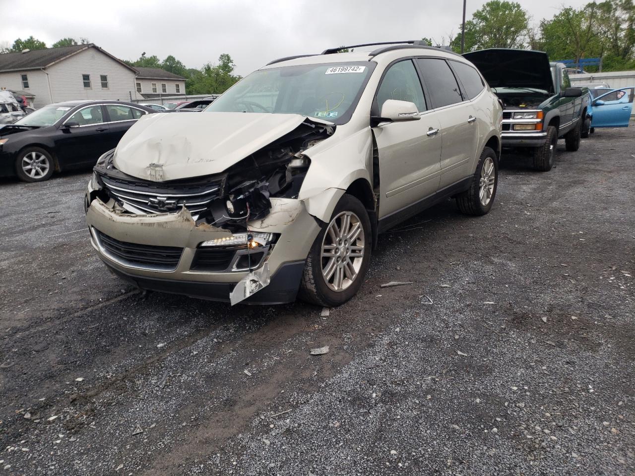 Photo 12 from auction – 2014 CHEVROLET TRAVERSE L with VIN 1GNKRGKD2EJ225908