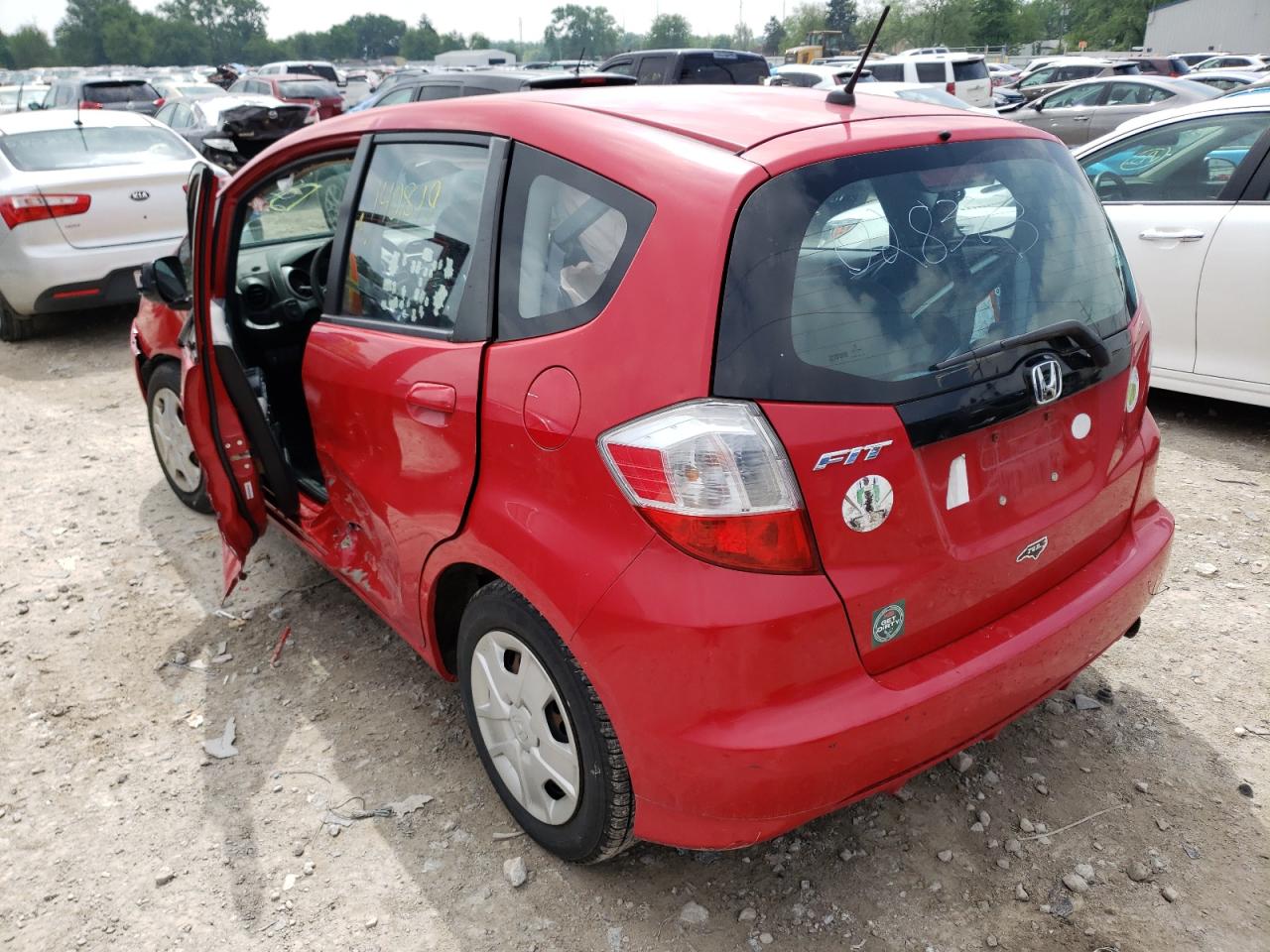 Photo 3 from auction – 2012 HONDA FIT with VIN JHMGE8H3XCC028323