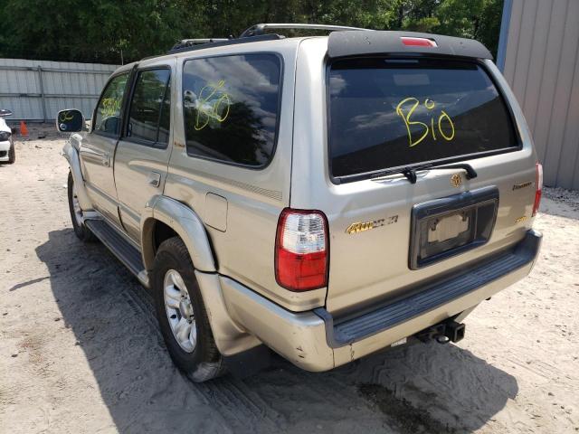 Photo 3 from auction – 2001 TOYOTA 4RUNNER LI with VIN JT3GN87R41013Y473