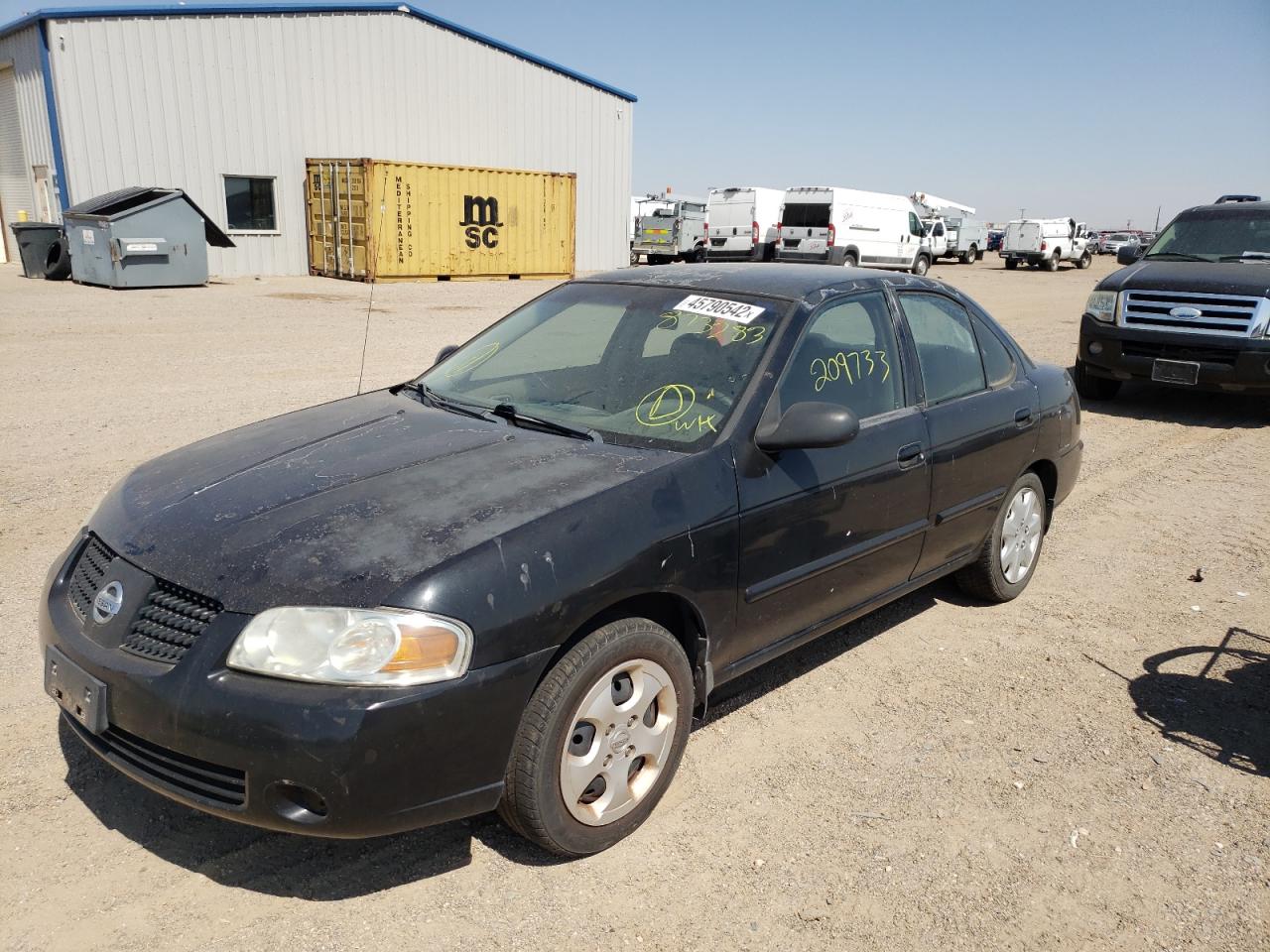 Photo 2 from auction – 2004 NISSAN SENTRA 1.8 with VIN 3N1CB51D44L873283
