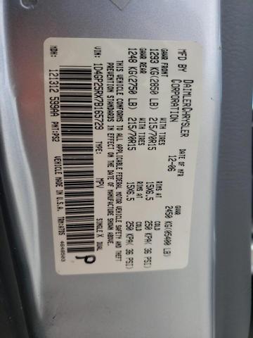 Photo 10 from auction – 2007 DODGE CARAVAN SE with VIN 1D4GP25RX7B165729