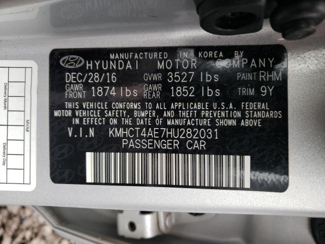 Photo 10 from auction – 2017 HYUNDAI ACCENT SE with VIN KMHCT4AE7HU282031