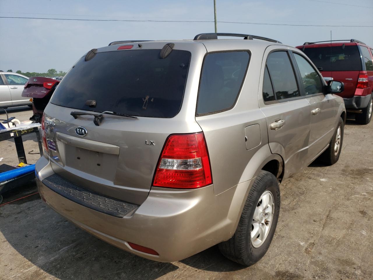 Photo 4 from auction – 2009 KIA SORENTO LX with VIN KNDJD735895872208