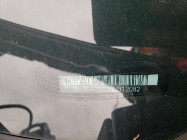 Photo 10 from auction – 2021 NISSAN ALTIMA SV with VIN 1N4BL4DW2MN312082